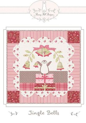 Pattern bhd 2206 A Very Sweet Christmas by Bunny Hill: cuscino o mini quilt Jingle bells