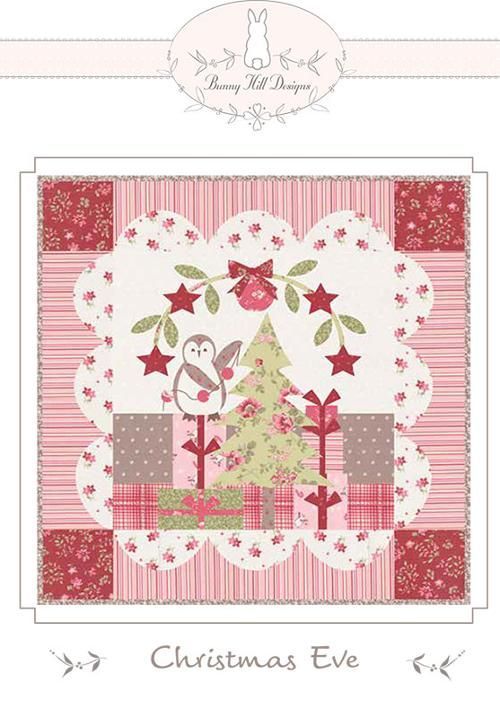 Pattern bhd 2207 A Very Sweet Christmas by Bunny Hill: cuscino o mini quilt