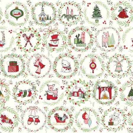 Mistletoe & Holly   C16401CLOUD
