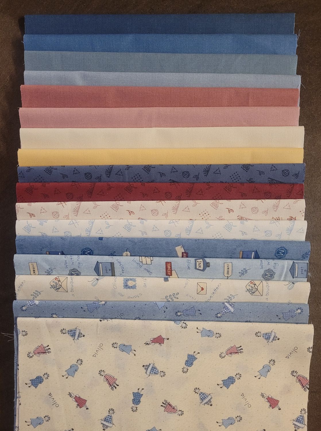 Bundle 17 tagli da 30x110 cm American Country