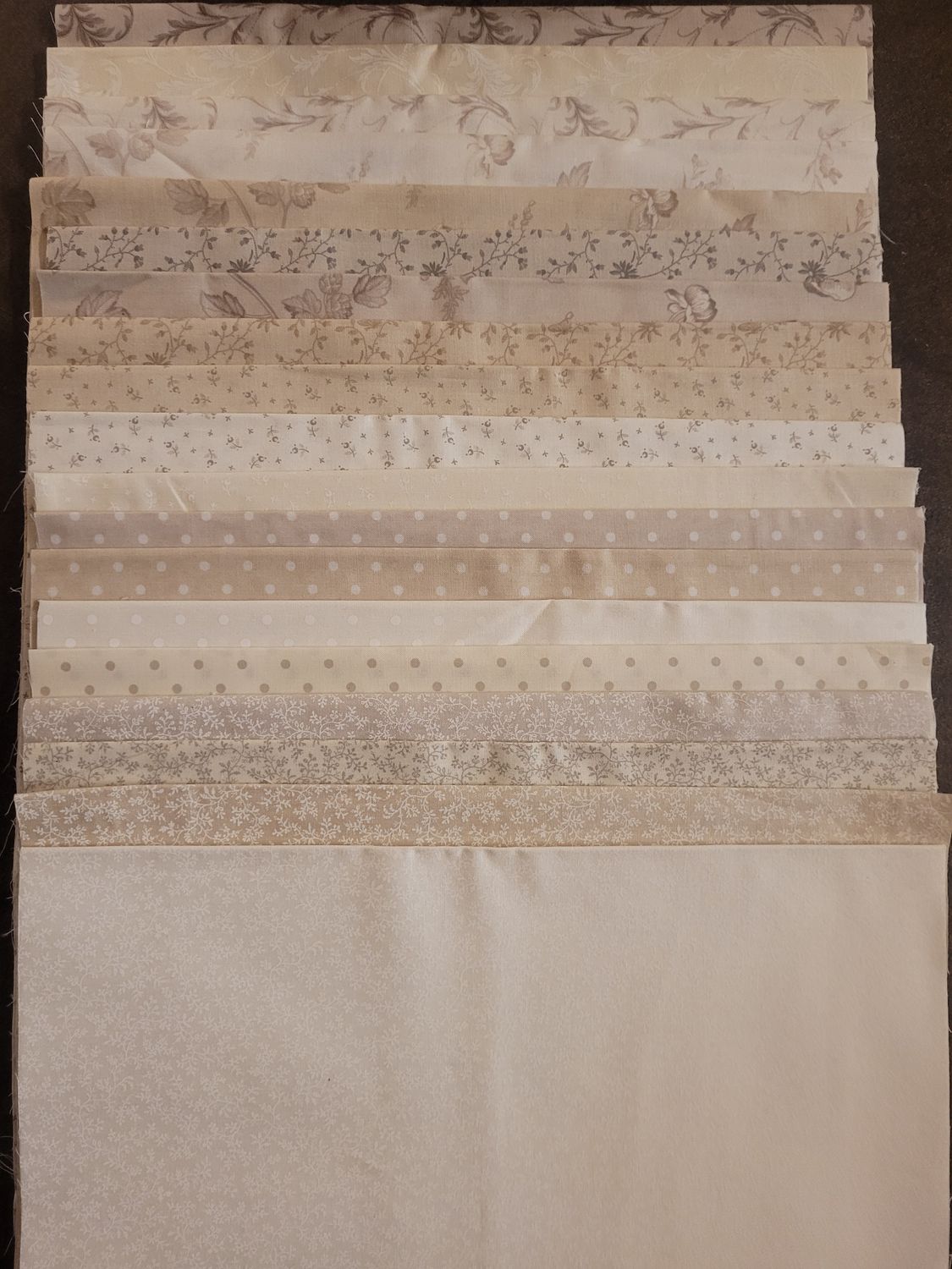 Bundle 30x110 cm  3 Sisters Fav Vintage Moda Fabrics