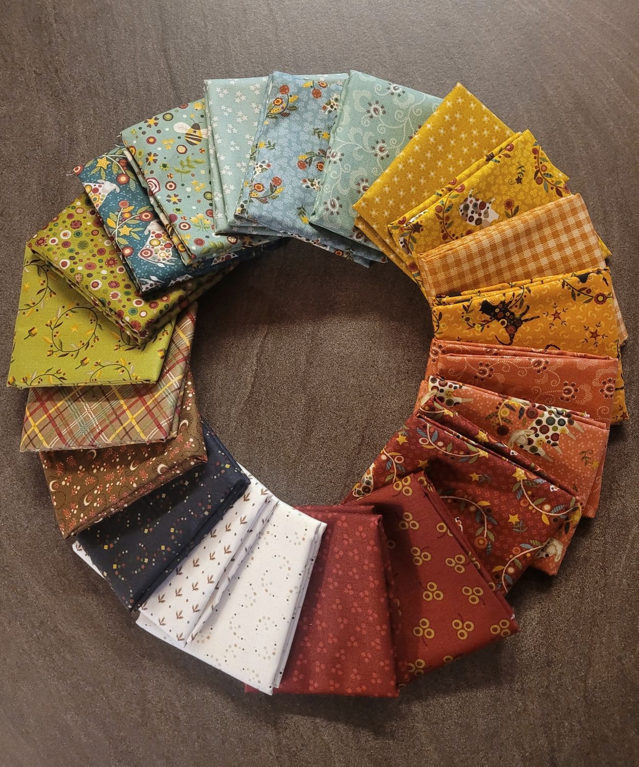 Bundle Fat quarters Pennyberry farm Kim Diehl