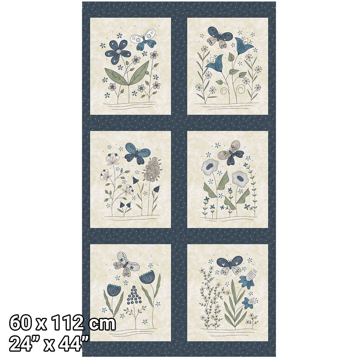 Pannello Butterflies and blooms 4707-932