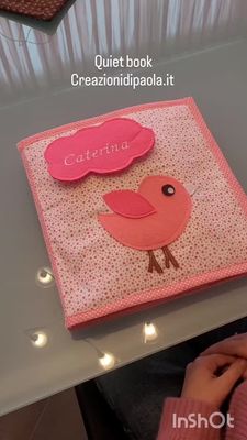 Quiet book personalizzato Quiet book personalizzato