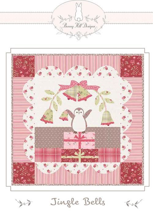 Kit completo A Very Sweet Christmas by Bunny Hill: cuscino o mini quilt Jingle Bells