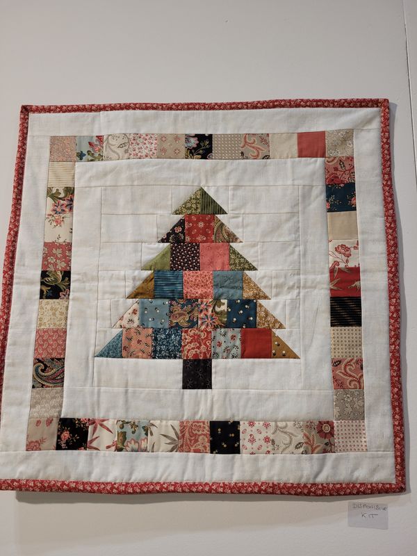 Kit quilt albero di Natale