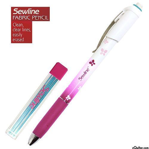 Fabric mechanical Pencil Blue Sewlline - Marcatore tessuti idrosolubile