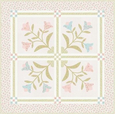 Pattern Parterre Garden AQ 309 Abide Moda fabrics Pattern Parterre Garden AQ 309 Abide Moda fabrics