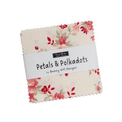 Petals and POlka Dots  Mini charms