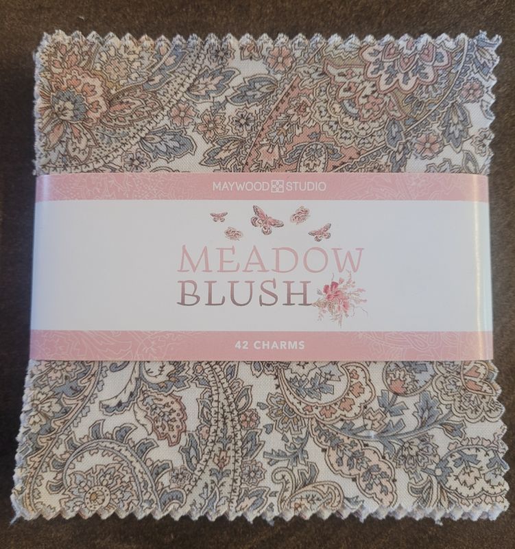 Charms pack meadow blush Maywood Studio
