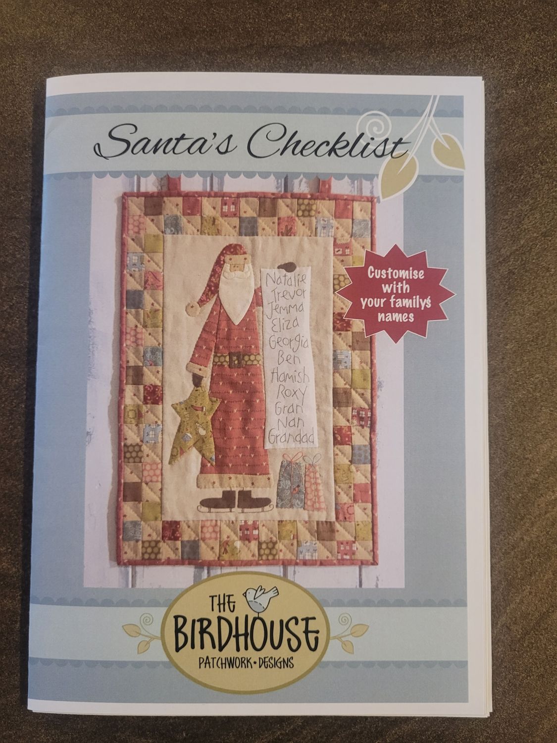 Pattern Santa's Checklist