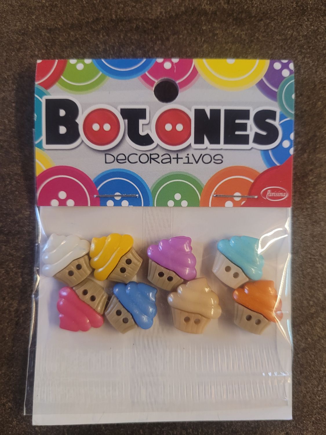 Bottoni cup cakes Dress it up