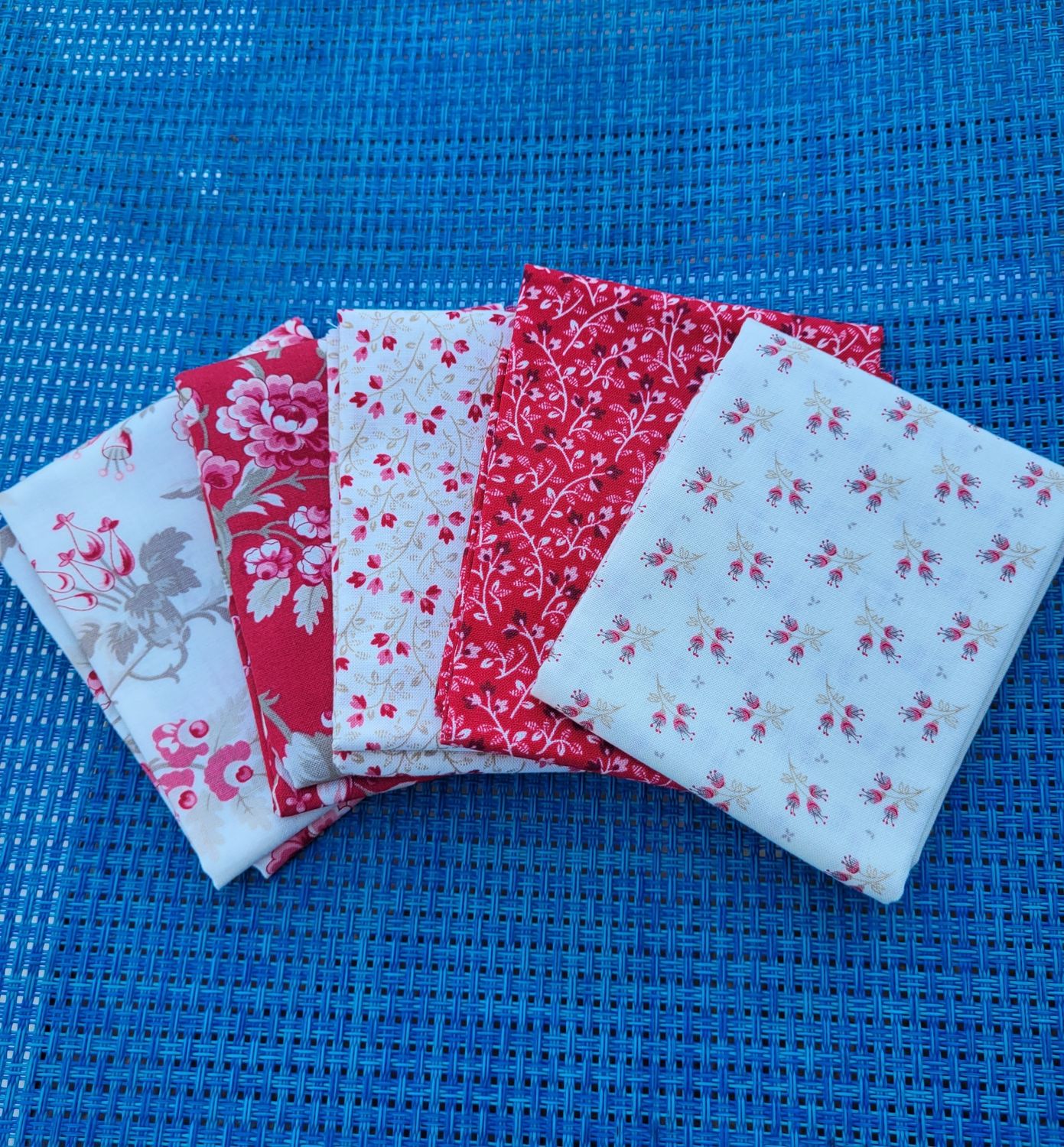 Pacchetto 2 Fat quarters fiori