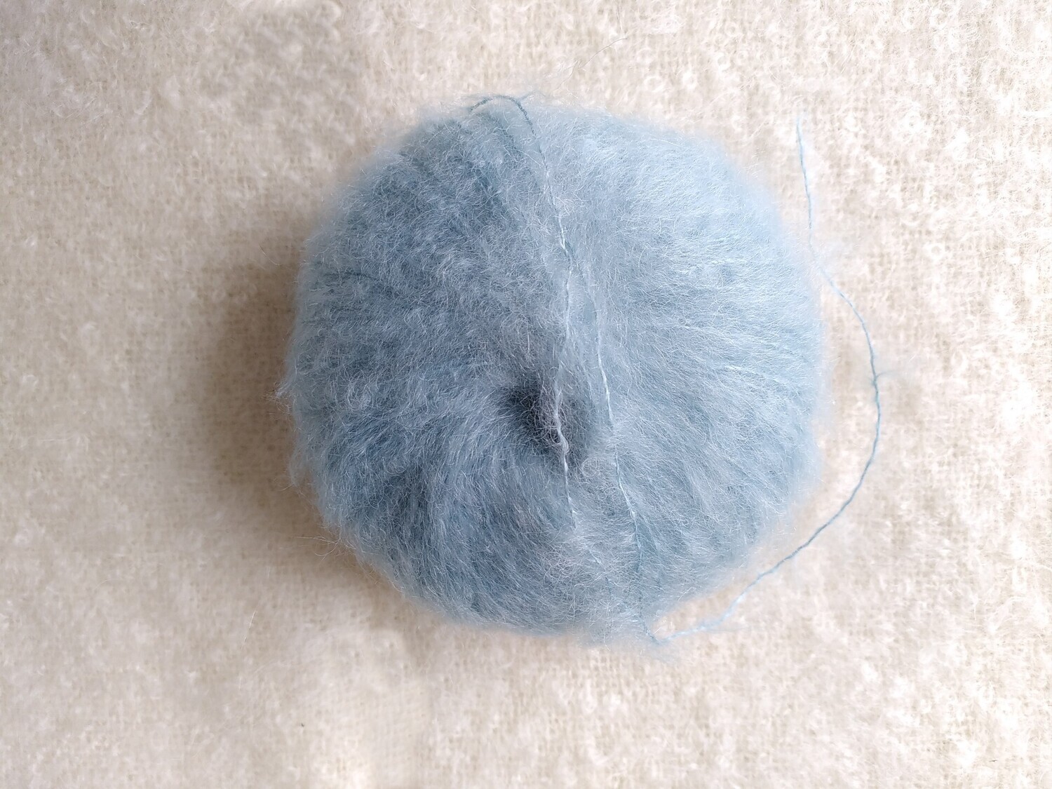 Pelotte Pur Mohair couleur Baltique