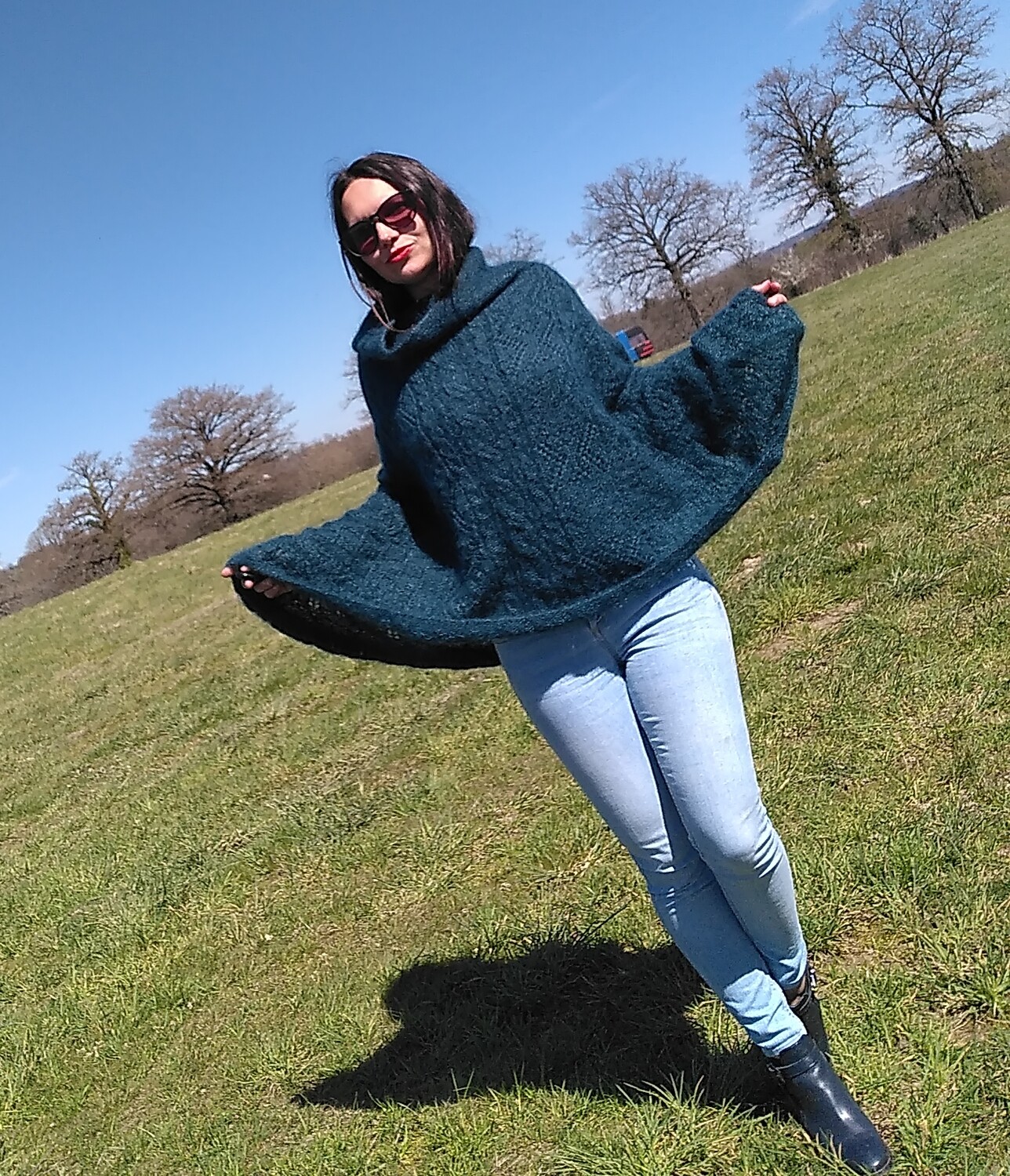 Poncho Selosse Paon