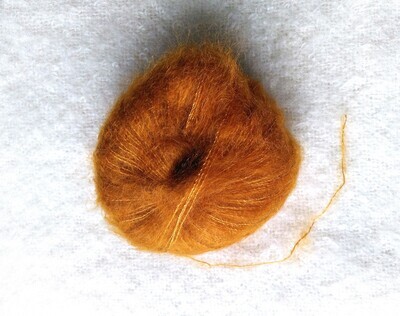 Pelote Mohair &amp; Soie couleur Maïs