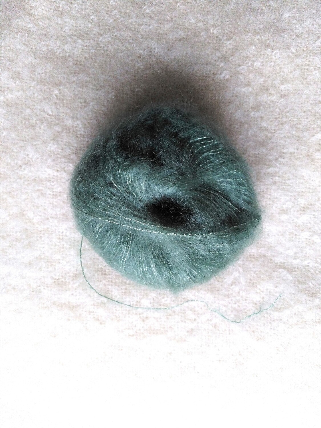 Pelote Mohair &amp; Soie couleur Sauge