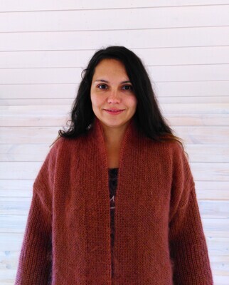 Veste oversize Bois de Rose