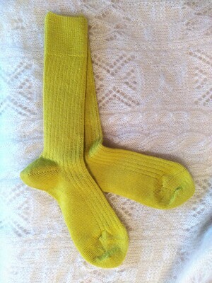 Chaussette 80% Mohair couleur Absinthe