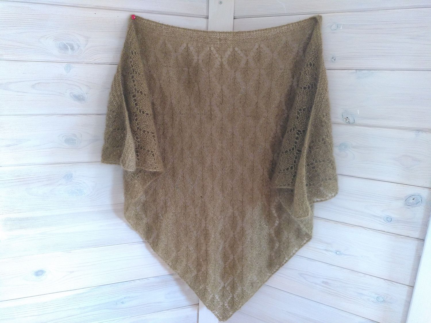 Châle ajouré Chamois