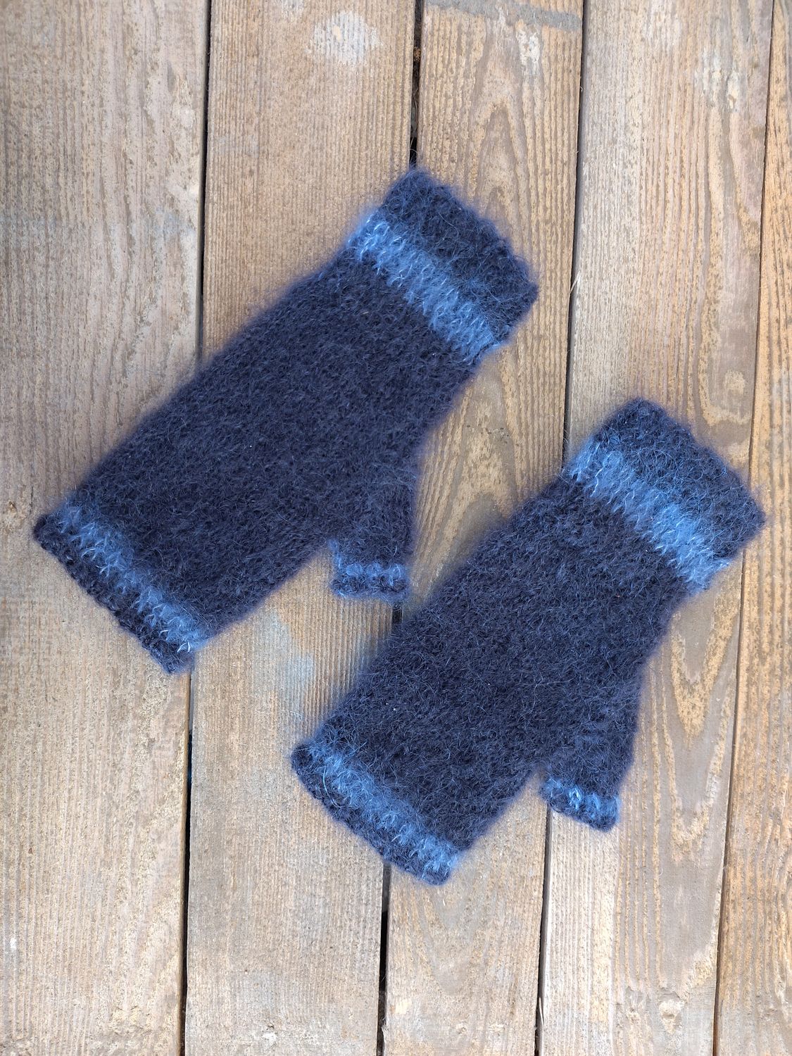 Mitaines Bleu étoilé &amp; Bleu pacifique