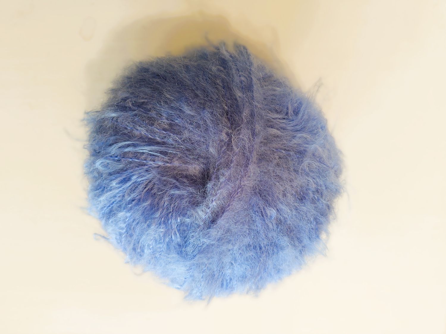 Pelote Pur Mohair couleur Pervenche