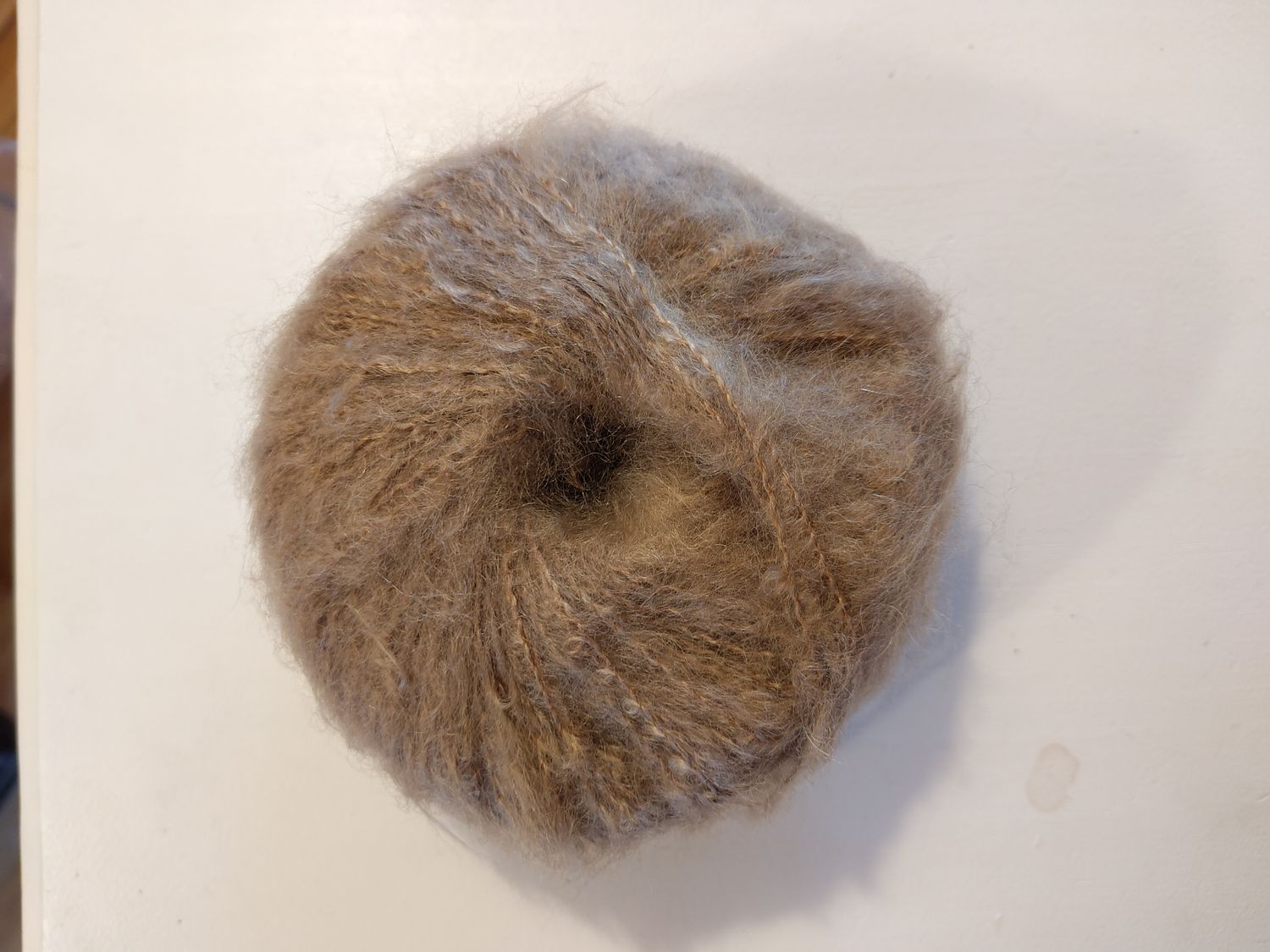 Pelote Pur Mohair couleur Camel