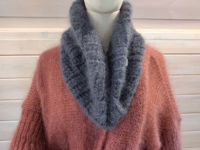 Snood couleur Ardoise