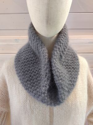 Snood couleur Inox