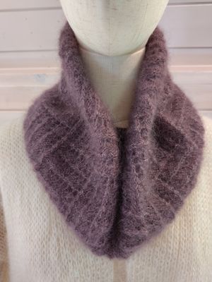 Snood couleur Prune clair
