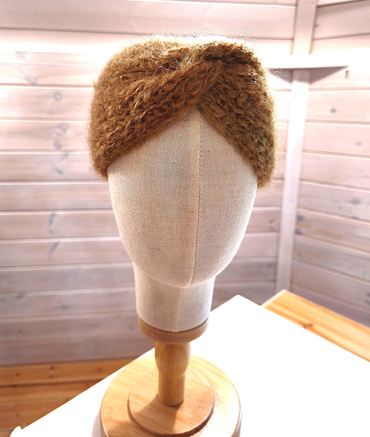 Bandeau couleur Camel