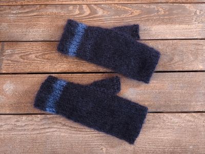 Mitaines Bleu étoilé &amp; Bleu pacifique