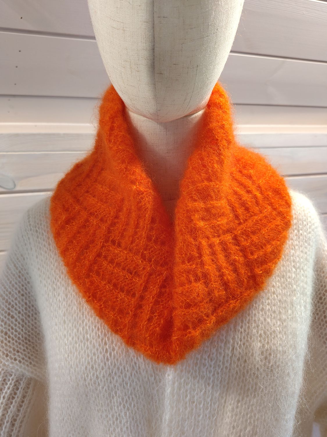 Snood couleur Navel