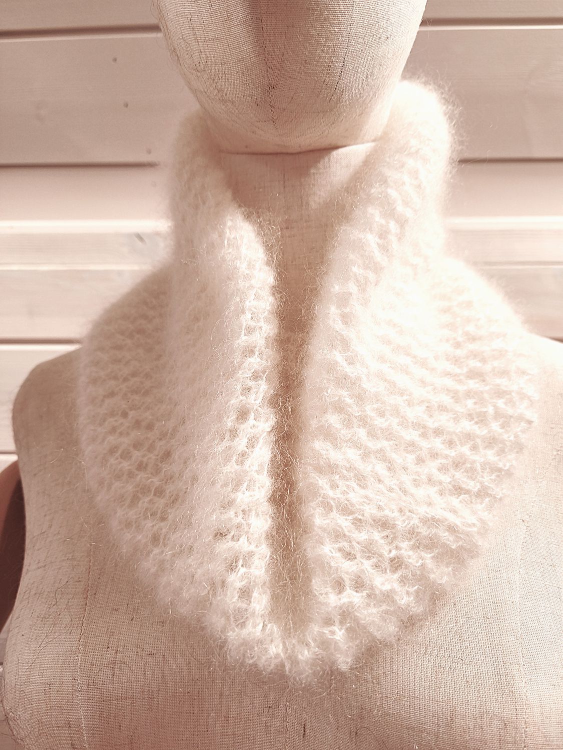 Snood couleur Ecru