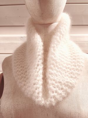 Snood couleur Ecru