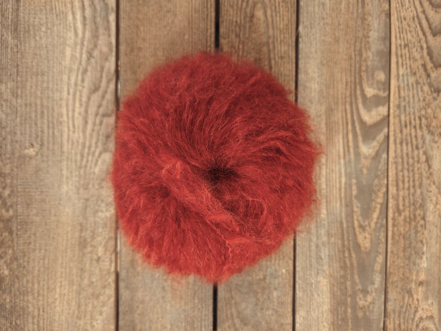 Pelote Pur Mohair couleur Ecureuil