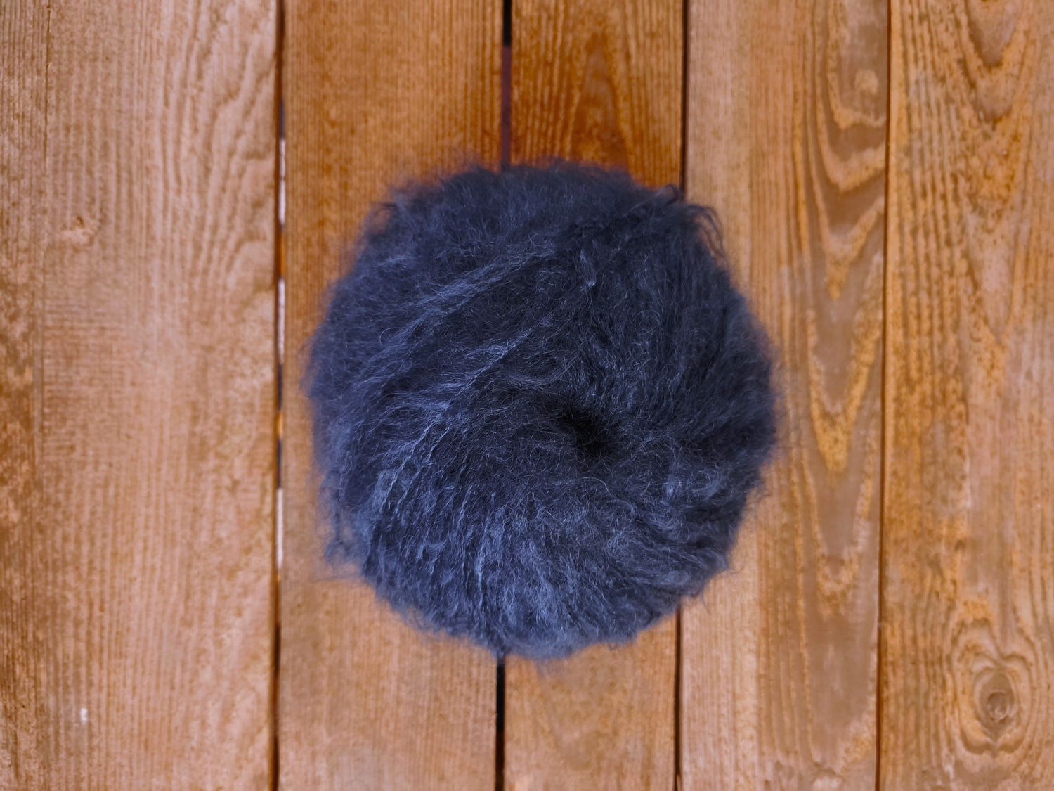 Pelote Pur Mohair couleur Saphir