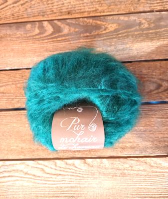 Pelote Pur Mohair couleur Emeraude