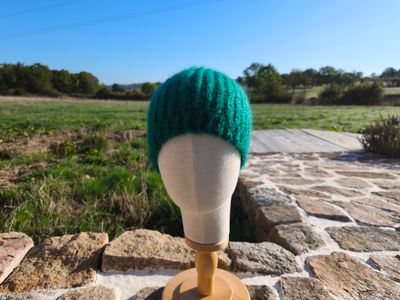 Bonnet couleur Emeraude