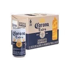 CERVEZA CORONA LATA CAJA  CAJA X 24