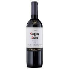 VINO CASILLERO MERLOT BT X 1