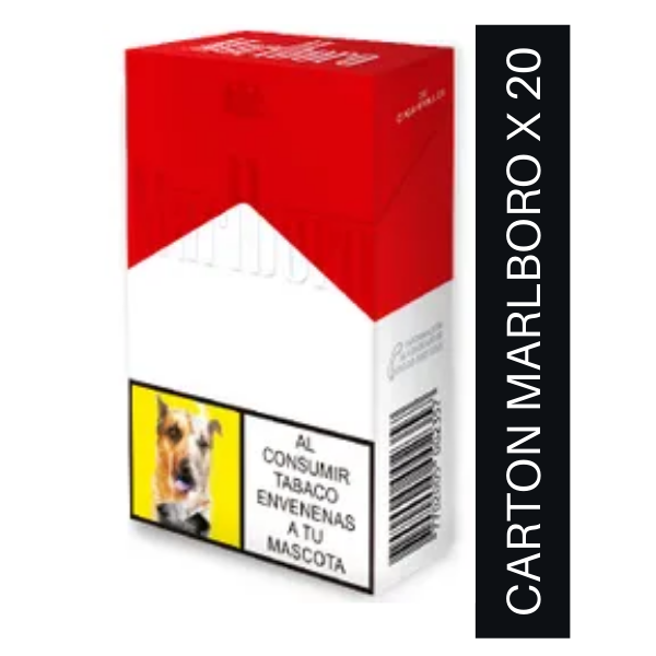 Marlboro rojo 1/2 xcarton