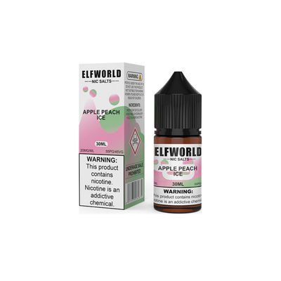 ElfWorld Liquid 5% 30ml Apple Peach Ice
