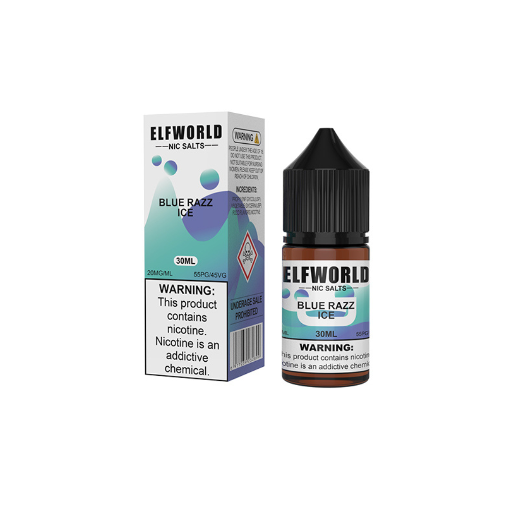 ElfWorld Liquid 5% 30ml Blue Razz Ice