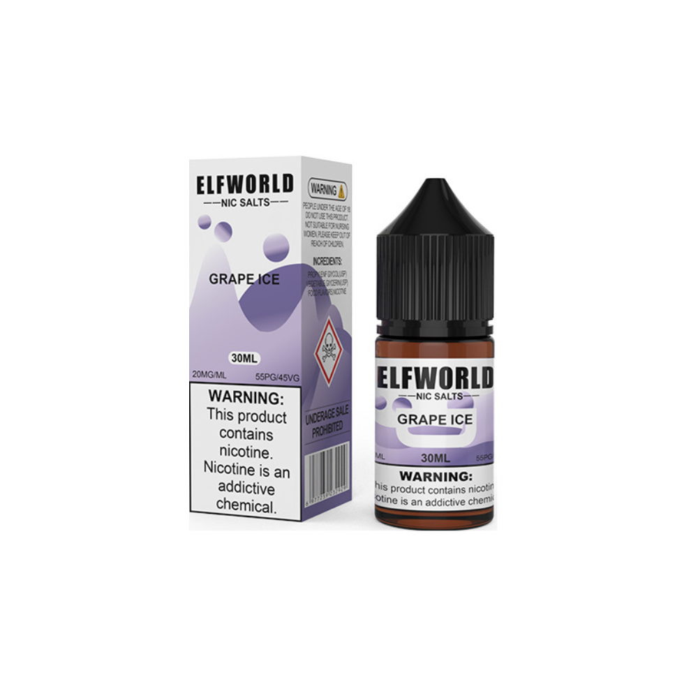 ElfWorld Liquid 5% 30ml Grape Ice