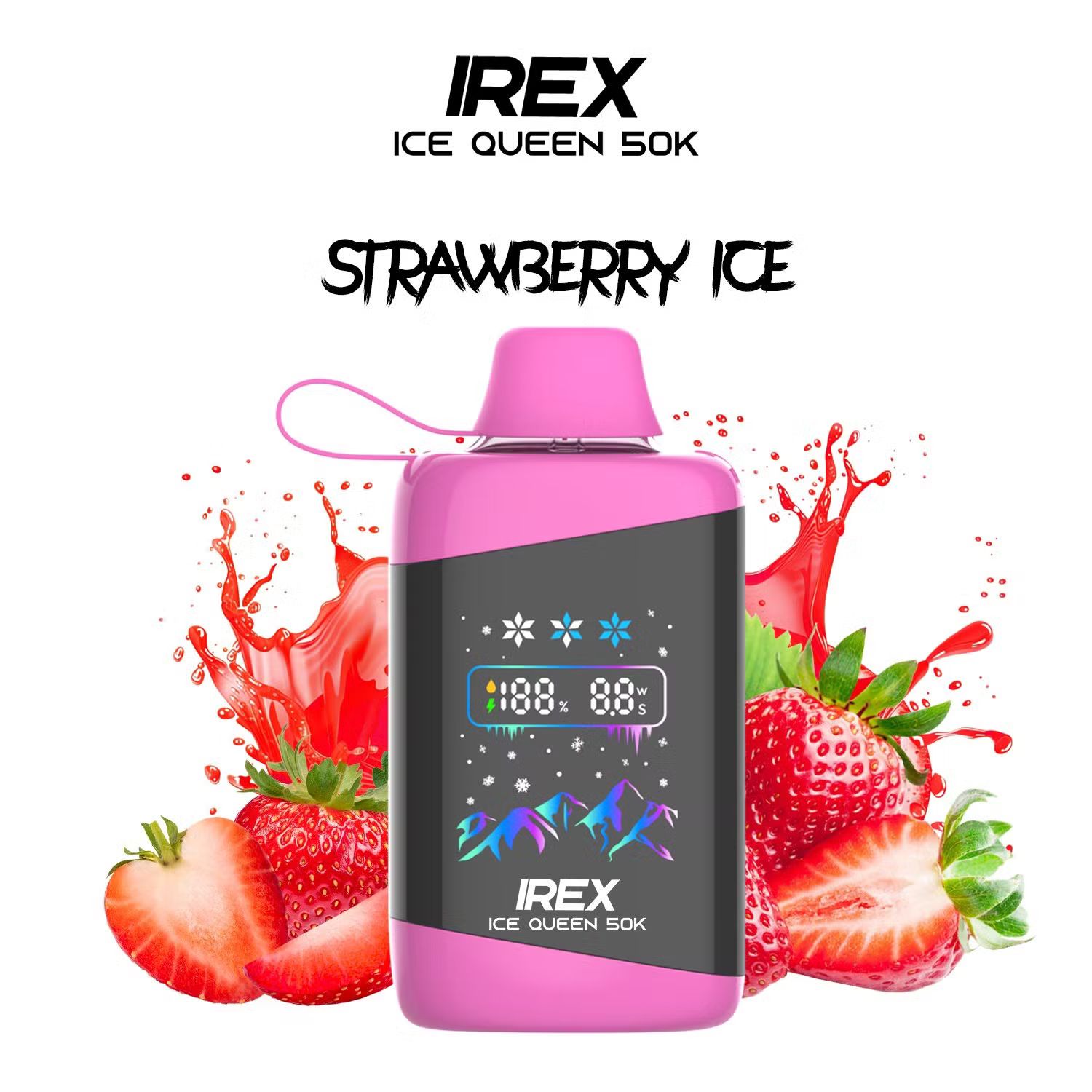 IREX Ice Queen 60000 Strawberry Ice