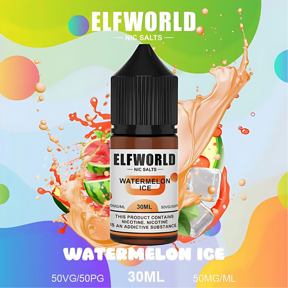 ElfWorld Liquid 5% 30ml Watermelon Ice