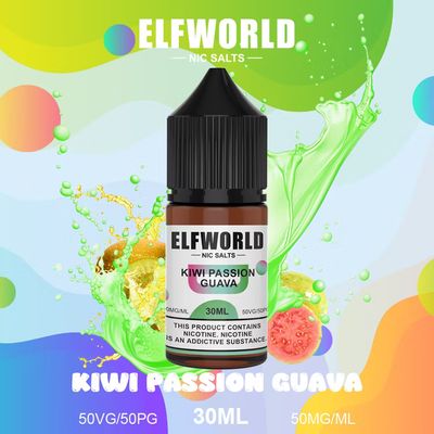 ElfWorld Liquid 5% 30ml Kiwi Passion Guava