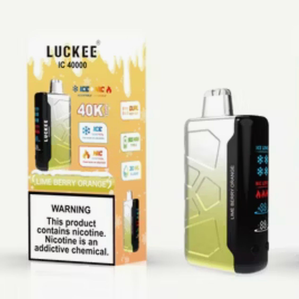LUCKEE IC40000 Lime Berry Orange