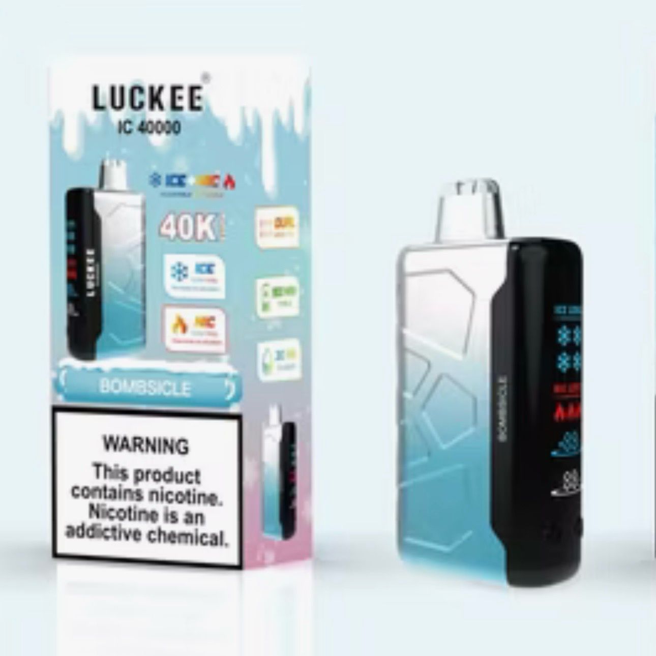 LUCKEE IC40000 Bombsicle (Cherry Lime Blue Razz)